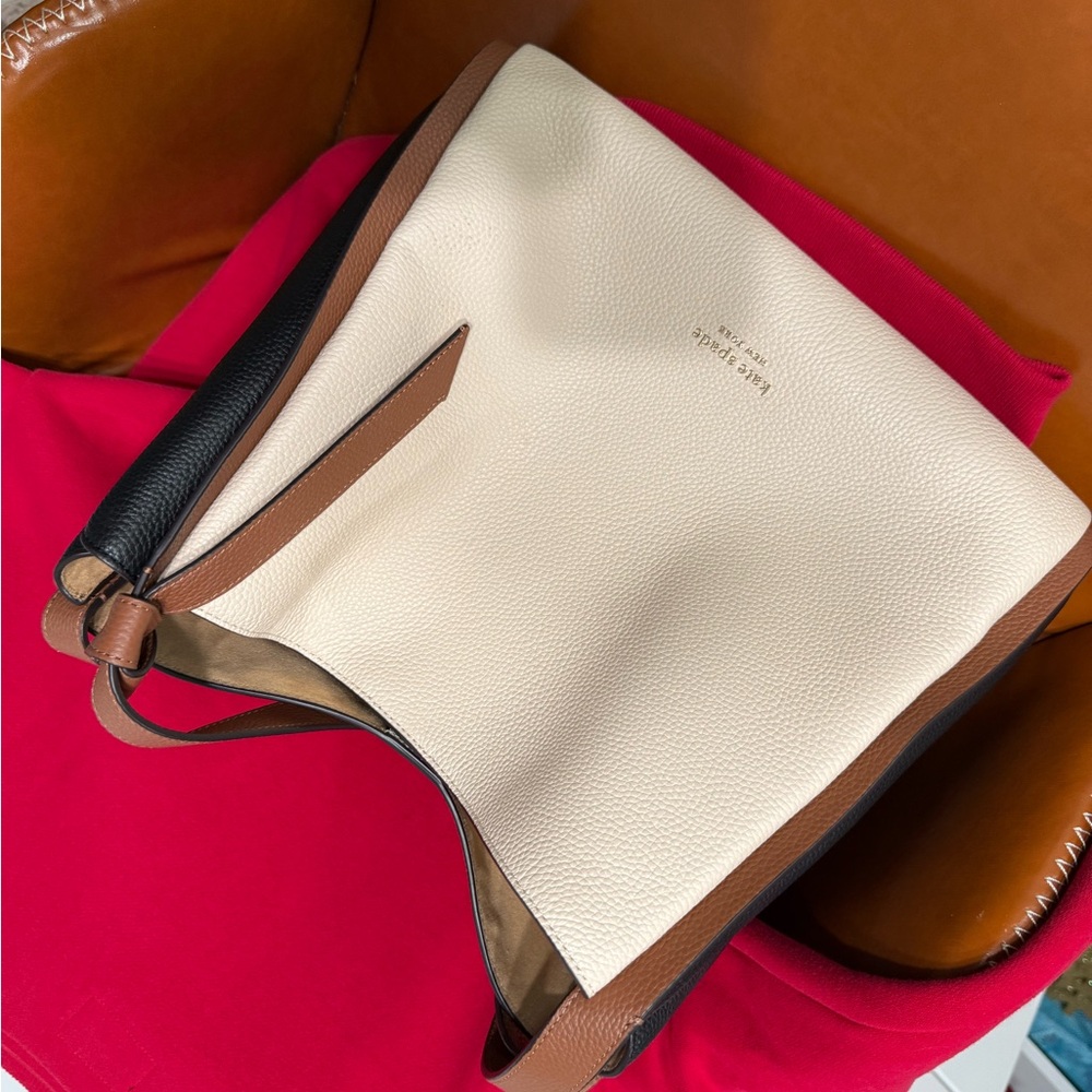 Kate Spade Black and Cream Shoulder Bag - Picture 3 of 3